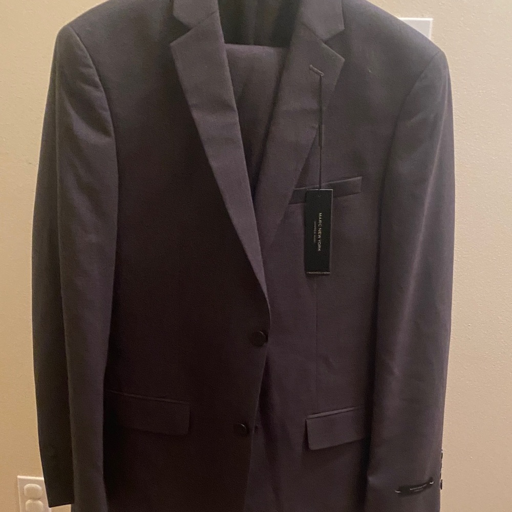 Marc Jacobs Dark Gray Suit